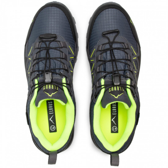 Mens shoes ELBRUS Euberen Low WP, Dark gray Mens shoes ELBRUS Euberen Low WP, Dark gray