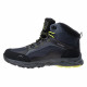 Mens shoes ELBRUS Embawa MID WP, Gray / Black / Lime