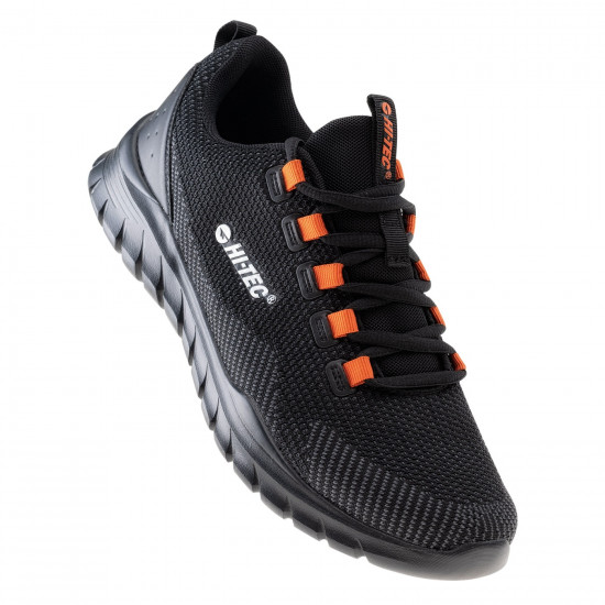 Mens shoes HI-TEC Herami, Black / Gray / Orange Mens shoes HI-TEC Herami, Black / Gray / Orange