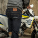 Mens motorcycle pants W-TEC Resoluto, Blue
