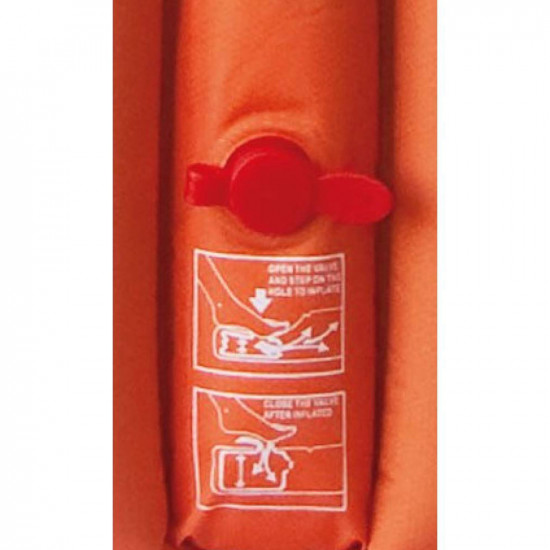 Inflatable mat PINGUIN Tube, Orange