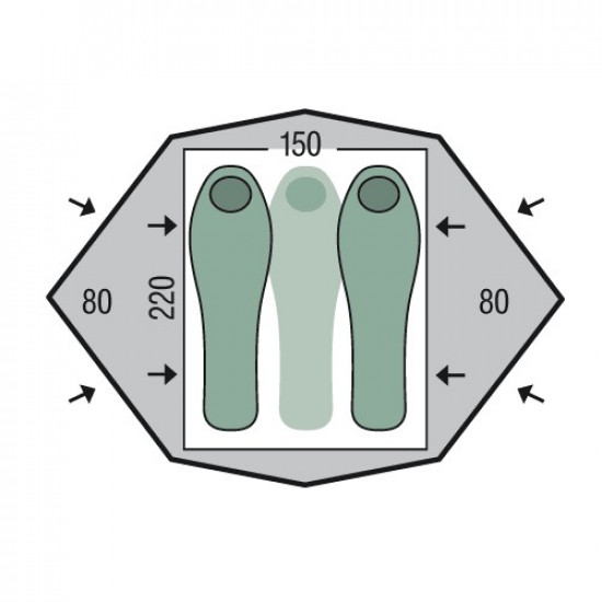 Tent PINGUIN Gemini 150