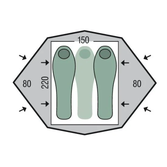 Tent PINGUIN Gemini 150