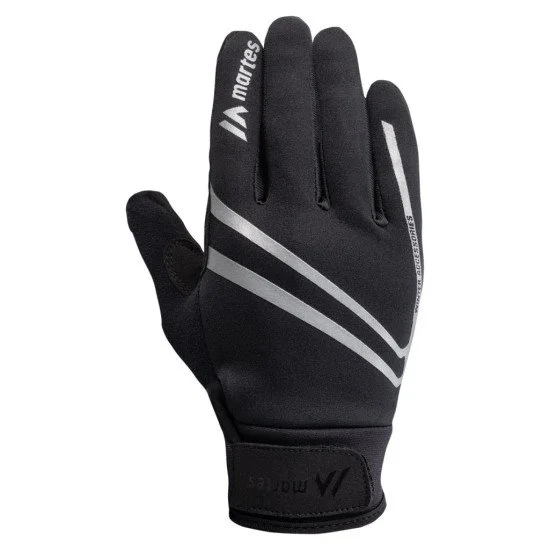 Running and Trekking Gloves MARTES Salti - Black Running and Trekking Gloves MARTES Salti - Black