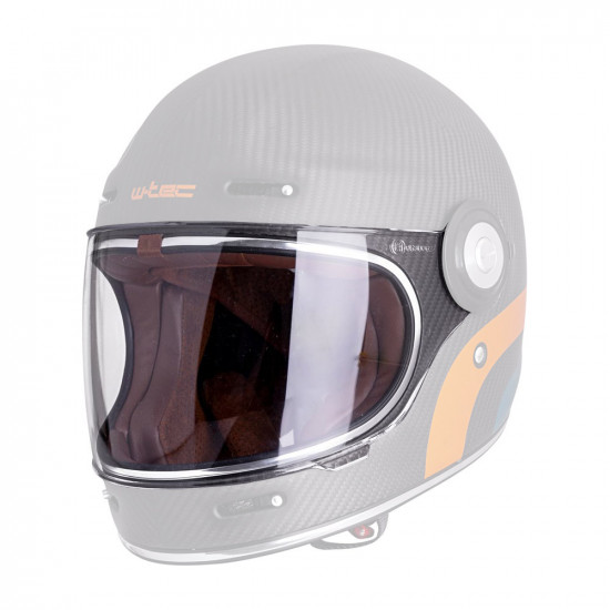 Replacement plexiglass glass for W-TEC V135 helmet
