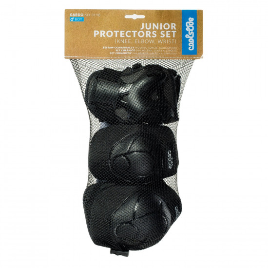 Set of childrens protectors COOLSLIDE Gardo, Black