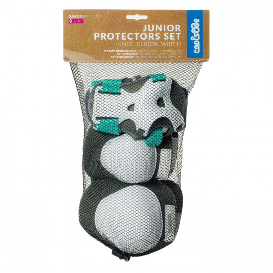 Set of children's protectors COOLSLIDE Gardo, White Set of children's protectors COOLSLIDE Gardo, White