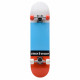 Skateboard METEOR Salty, Red / Blue