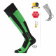 Ski socks LASTING SKG - electric green