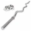Waved Weights Bar SPARTAN 120 cm / 30 mm