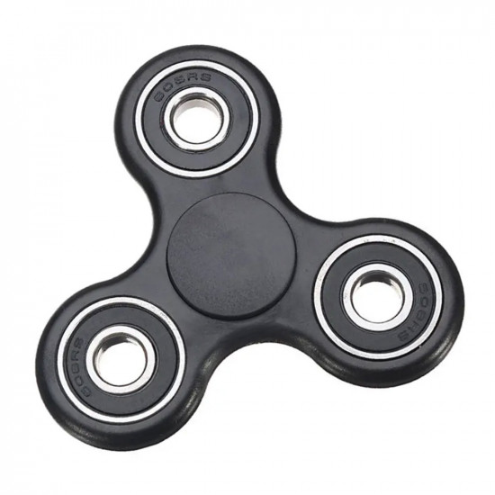 Fidget Tri-Spinner, Black Fidget Tri-Spinner, Black