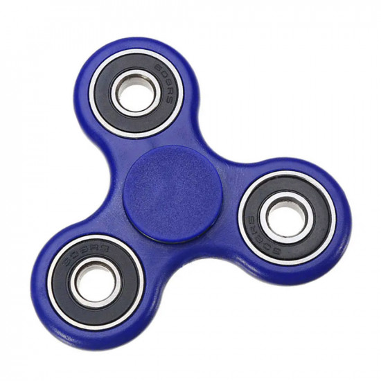 Fidget Tri-Spinner, Blue Fidget Tri-Spinner, Blue