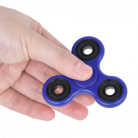 Fidget Tri-Spinner, Blue