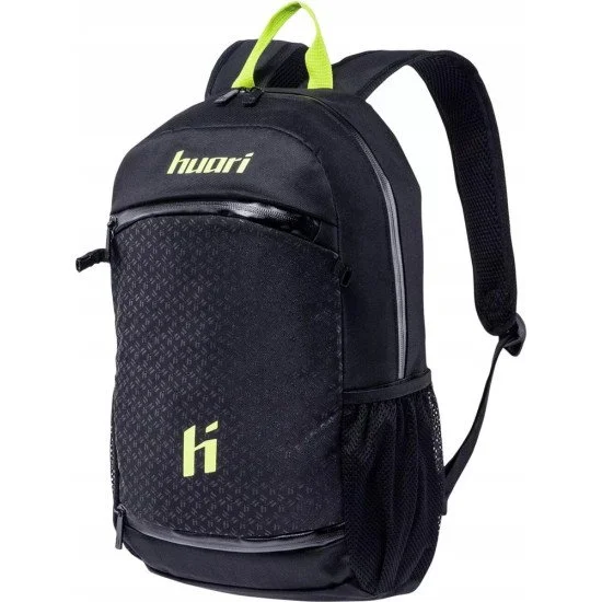 School Urban and Sports Backpack HUARI Citaros 15 l - Black-Safety Yellow