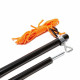 Adjustable steel poles VANGO, 180-220 cm