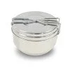 Steel cookware YATE Pot, 3 pcs Steel cookware YATE Pot, 3 pcs