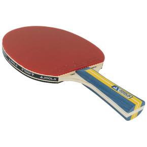 JOOLA 53133 Attack Recreational Table Tennis Racket - 5-Ply Blade, Ergo Grip, Speed 80, Spin 84, Control 86