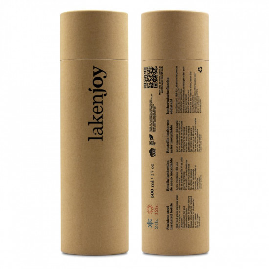 Thermos bottle LAKENJOY 0.5 l, Orange Thermos bottle LAKENJOY 0.5 l, Orange