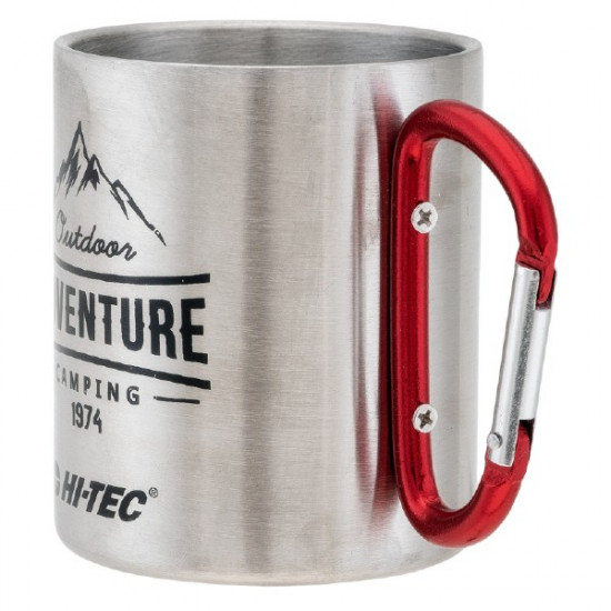 Thermo cup with carabiner HI-TEC Kubek Kap