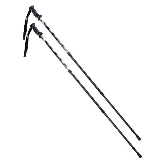 Hiking polesHI-TEC Lapland, Black matt / Gray Hiking polesHI-TEC Lapland, Black matt / Gray