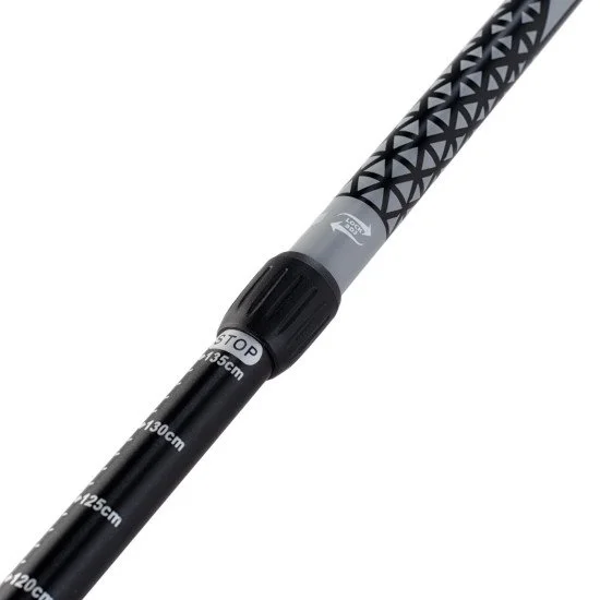 Hiking polesHI-TEC Lapland, Black matt / Gray Hiking polesHI-TEC Lapland, Black matt / Gray
