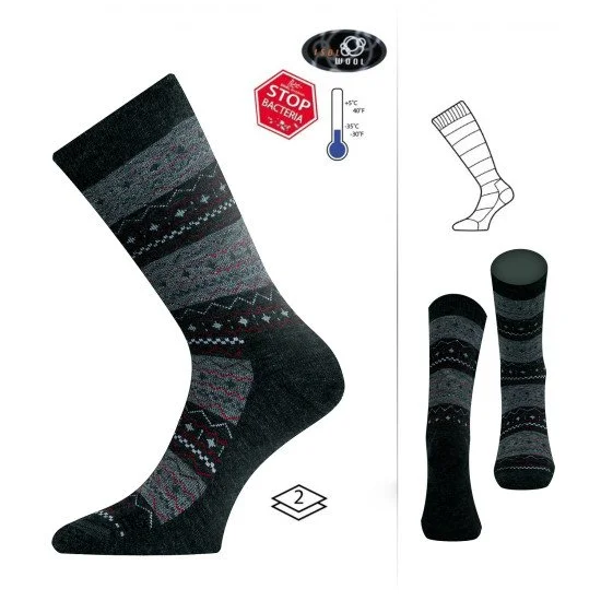Тhermo socks LASTING TWP - gray Тhermo socks LASTING TWP - gray