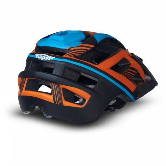 Velo helmet MOTO B37 Sport Orange Velo helmet MOTO B37 Sport Orange
