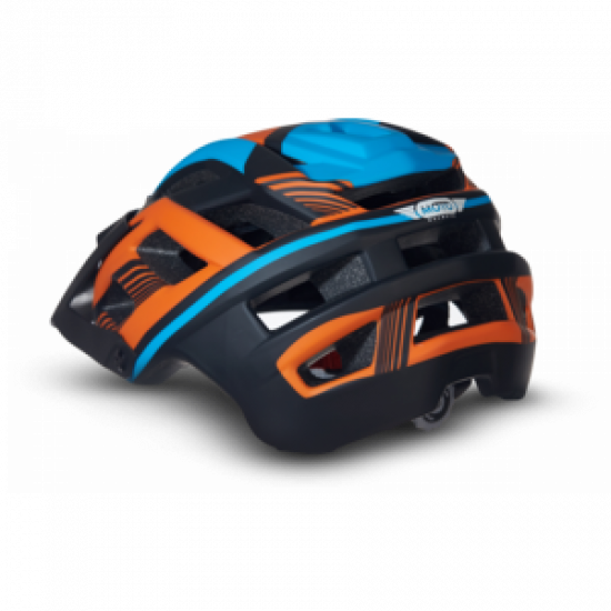 Velo helmet MOTO B37 Sport Orange Velo helmet MOTO B37 Sport Orange