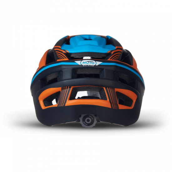 Velo helmet MOTO B37 Sport Orange Velo helmet MOTO B37 Sport Orange