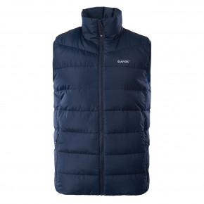blue winter vest