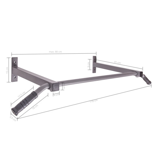 Wall-Mounted Pull-Up Bar inSPORTline PU1207