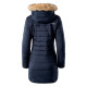 Womens quilted coat HI-TEC Lady Gala Insignia Blue melange