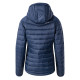 Womens quilted jacket HI-TEC Lady Carson blue nights