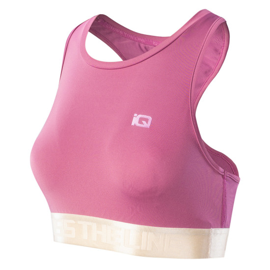 Womens sports bra IQ Woysh WMNS Mellow mauve