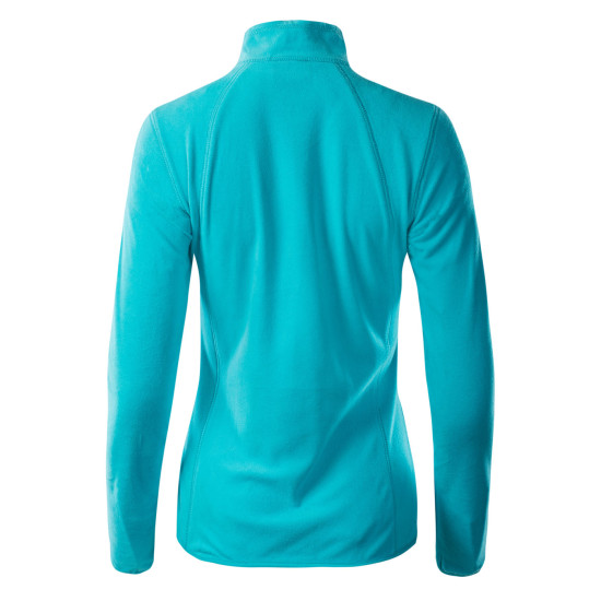 Womens fleece sweatshirt HI-TEC Lady Damis Blue atoll