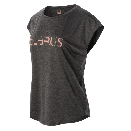 Women's breathable T-shirt ELBRUS Purus Wo s dark gray