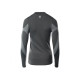 Womens thermal underwear top HI-TEC Lady Surmi Black/Gray