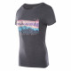 Womens T-shirt ELBRUS Ukaja III, Black melange