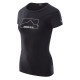 Women's T-shirt HI-TEC Lady Rolic, Black