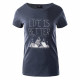 Womens T-shirt HI-TEC Lady Hanni, Dark Blue