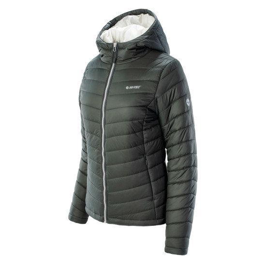 Womens winter jacket HI-TEC Lady Ibanez-beluga-dove