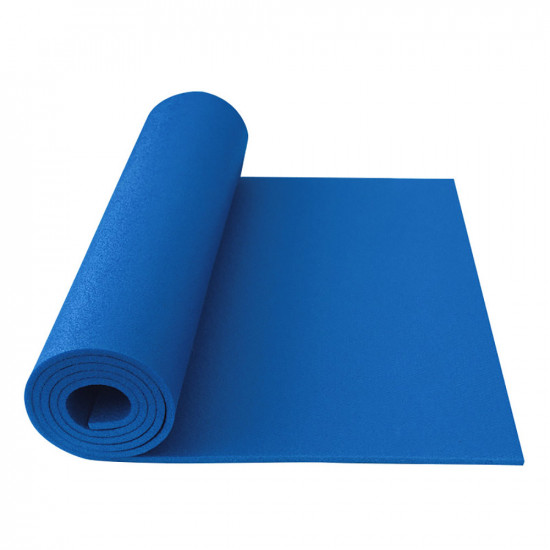 One-layer foam mat YATE 8mm, blue