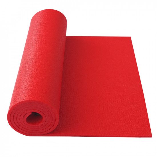 One-layer foam mat YATE 8mm, red