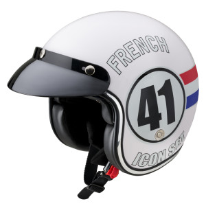 Motorcycle helmet W-TEC Café Racer - French 41