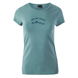 Women's t-shirt HI-TEC Lady Vandra - turquoise