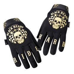 Motorcycle gloves W-TEC Black Heart Restarter