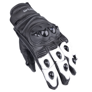 Motorcycle gloves W-TEC Radoon - Black/White
