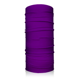 Multifunctional scarf YAKO , Purple