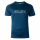 Men's T-shirt IQ Etis, Blue Men's T-shirt IQ Etis, Blue