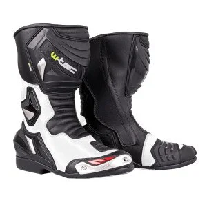 Motorcycle boots W-TEC Arkus, Black - White Motorcycle boots W-TEC Arkus, Black - White